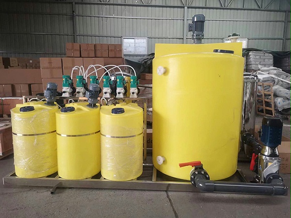 Pure water system dosing equipment